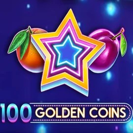 100 Golden Coins casino game by Amusnet Interactive – featured logo at Zeus Bingo