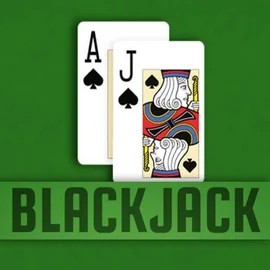 Blackjack (Relax Gaming) logo by Relax Gaming at Zeus Bingo