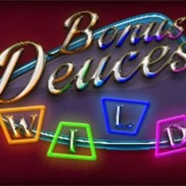 Bonus Deuces Wild (RTG) slot logo by RTG (Reel Time Gaming) at Zeus Bingo