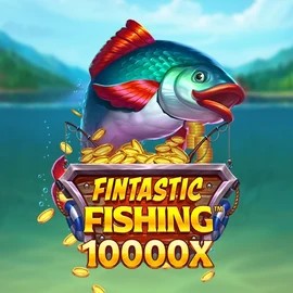 Fintastic Fishing slot logo by Foxium at Zeus Bingo