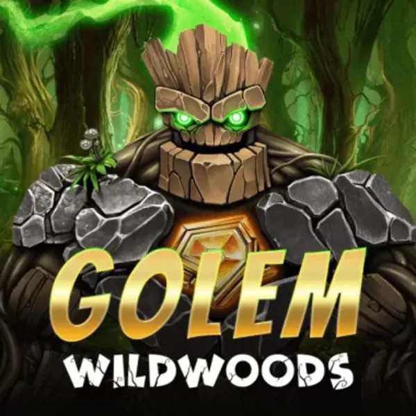 Slots logo of Golem Wildwoods from BF Games at Zeus Bingo
