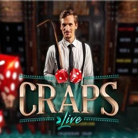 Live Craps logo by Evolution Zeus Bingo