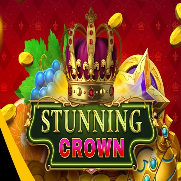 Slots logo of Stunning Crown from BF Games at Zeus Bingo