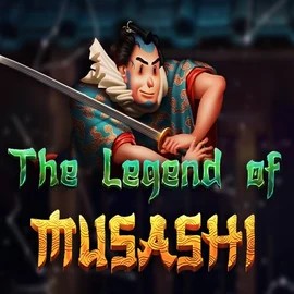 Official Slots logo: The Legend of Musashi by Peter & Sons at Zeus Bingo