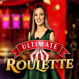 Ultimate Roulette online game logo by Ezugi on zeus-bingo.com